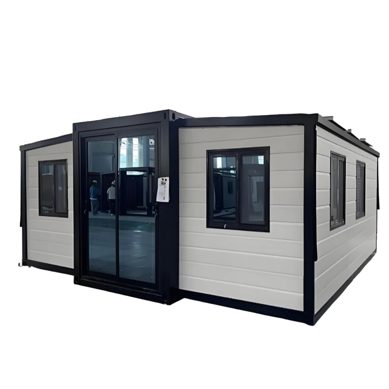 Prefabricated Expandable Container House 20FT 40FT Expandable Container House Price 3 Bedroom Tiny House Design Using Shipping Container