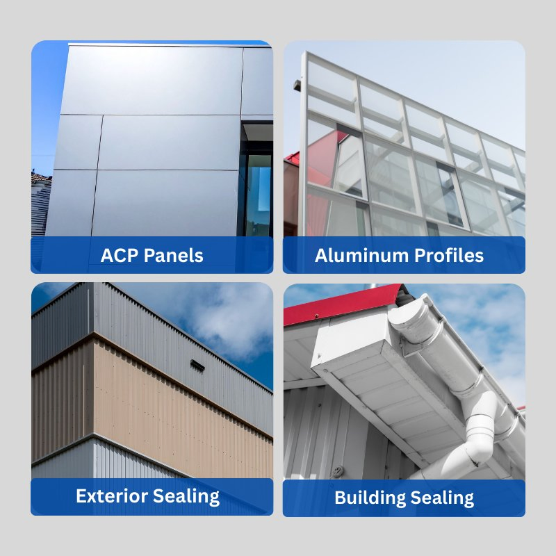 Metal Panel Bonding Sealant for Small & Medium-Sized Building Facades