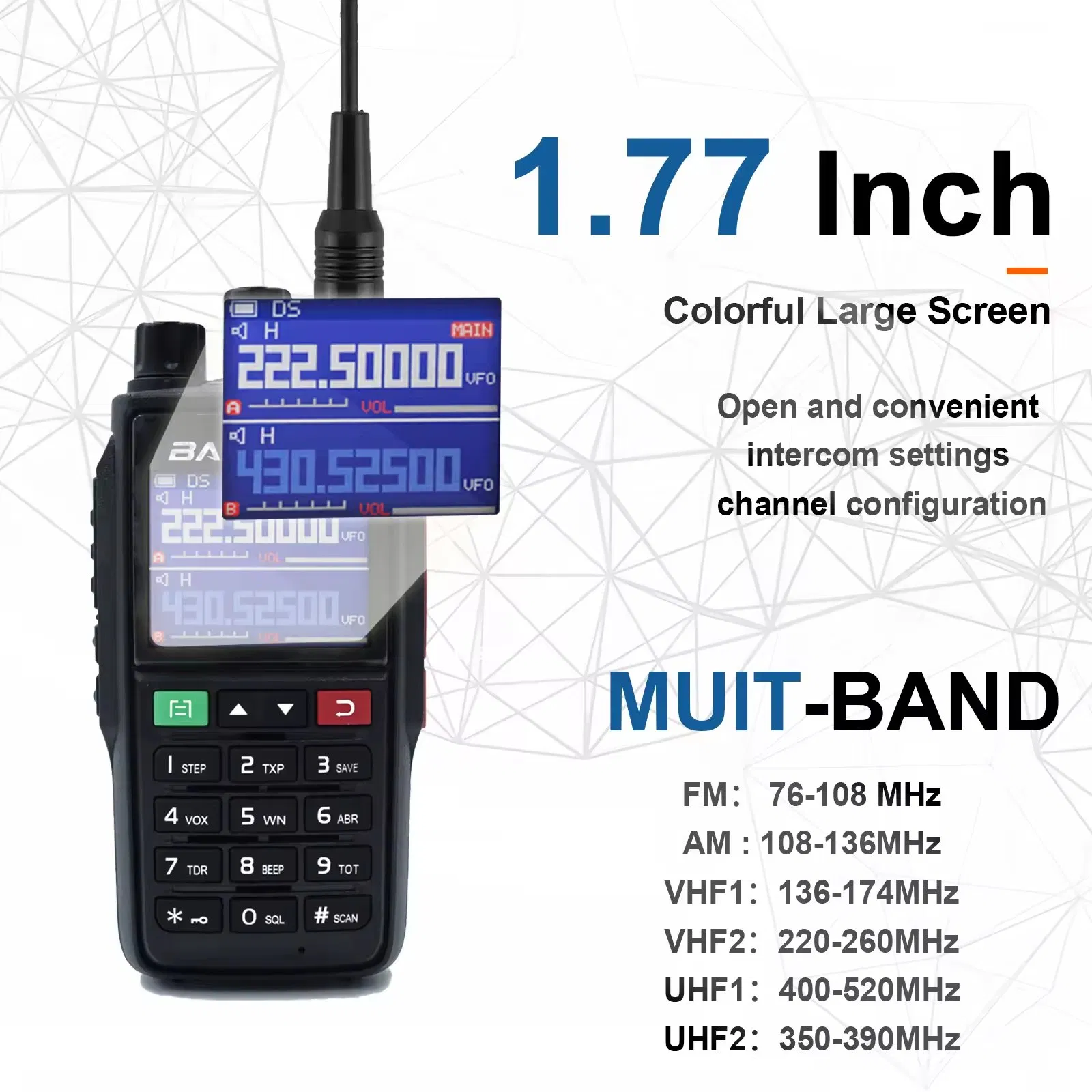 Портативная рация Baofeng UV-22 Dual Band