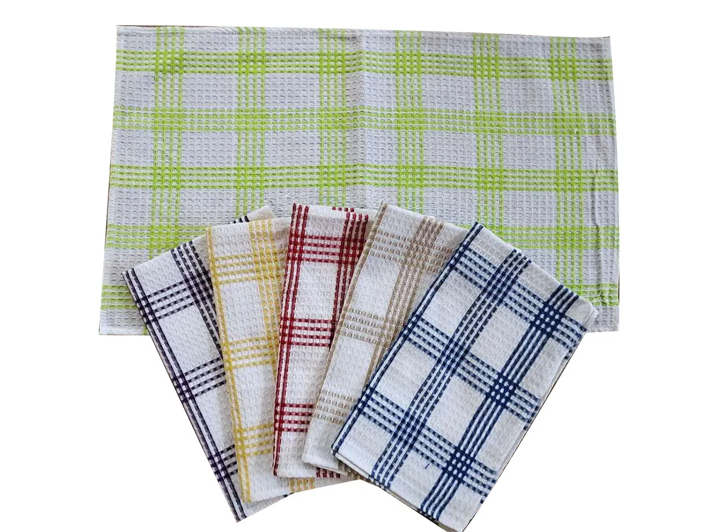 Pack of 6 Cotton Kitchen Dish Towels