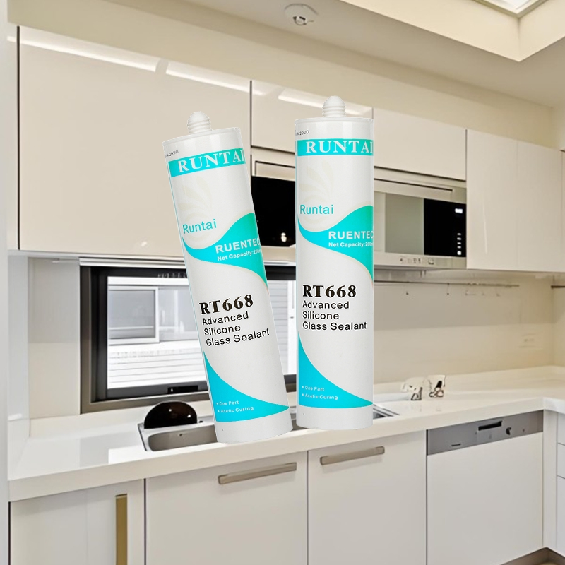 Durable Waterproof Acetic Silicone Sealant for Versatile Glass Applications