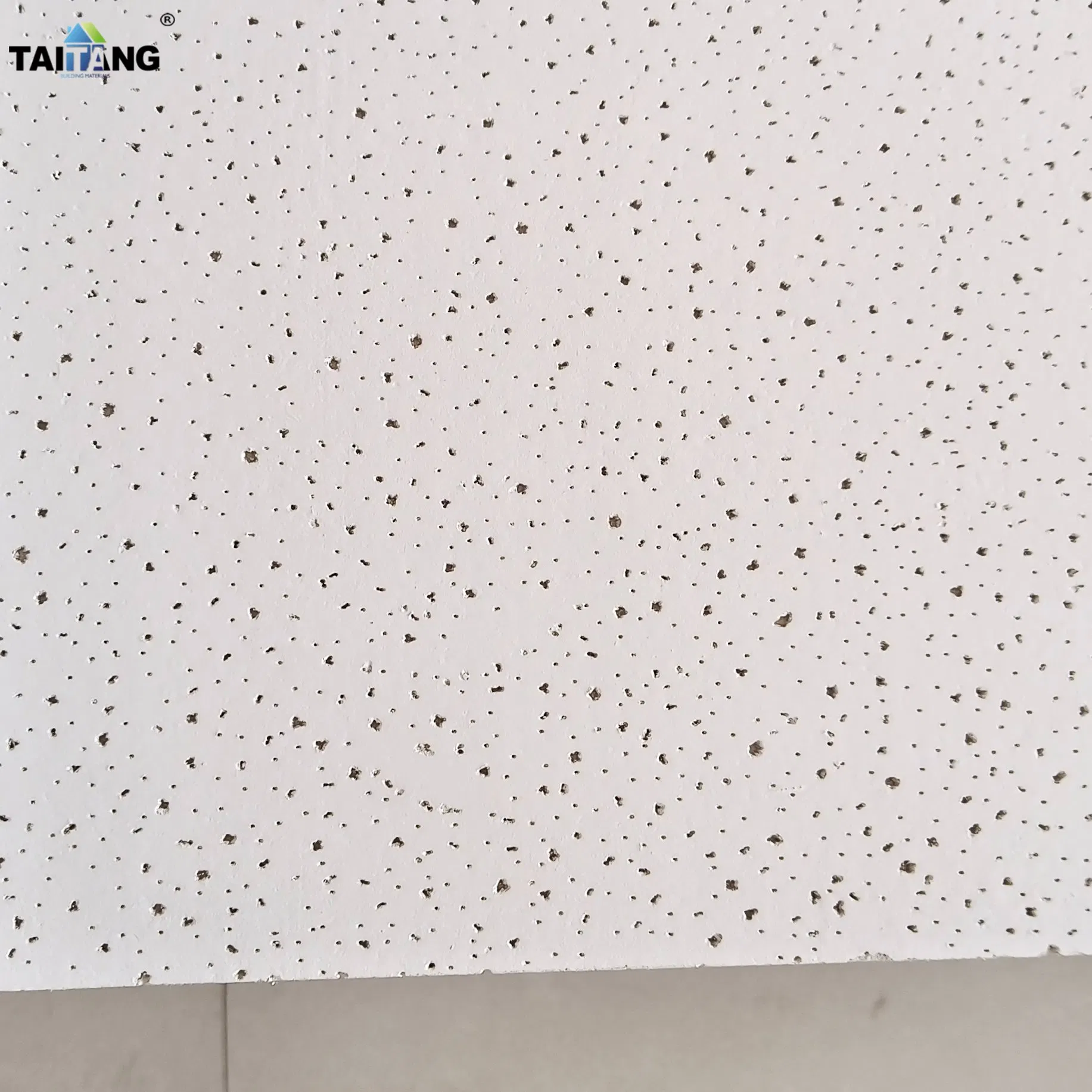 Water Proof Sound Absorbing Black Suspended Fiber Ceiling Tiles Acoustic Ceiling Panels