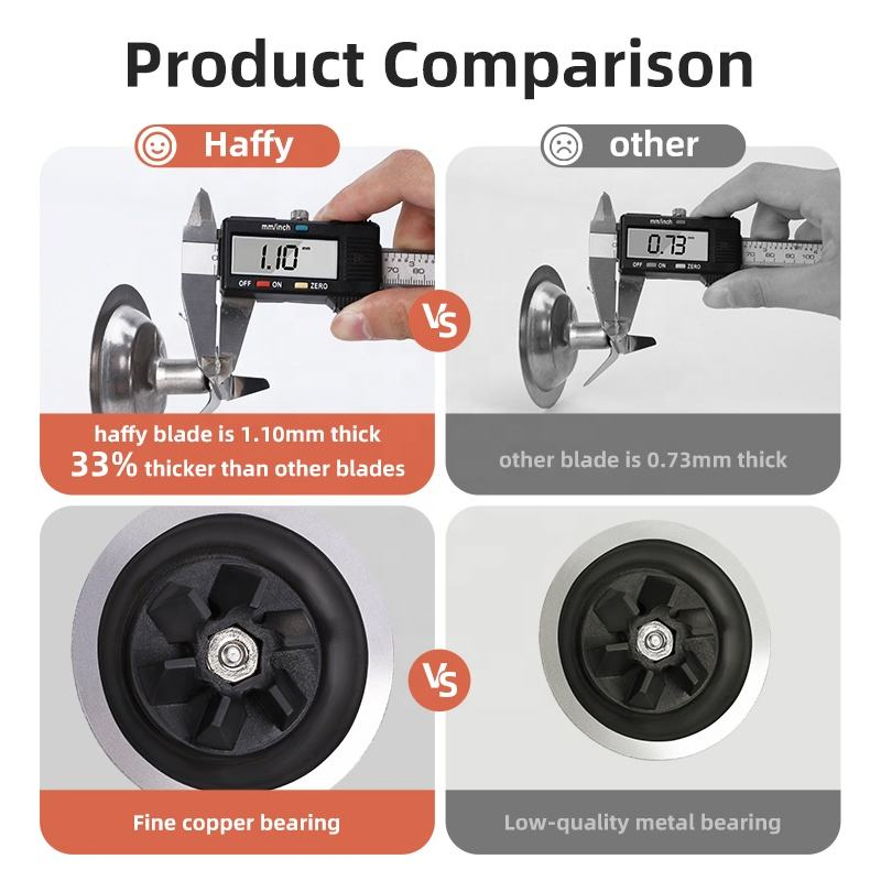 Stainless Steel Big Base Blade with 4 Knives for Bd Blender