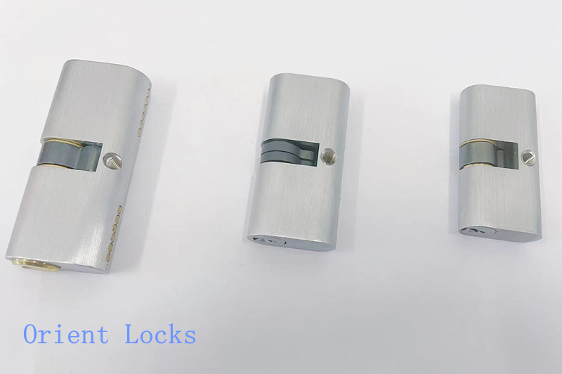 Oval Shape Lock Cylinder 54mm Single Cam