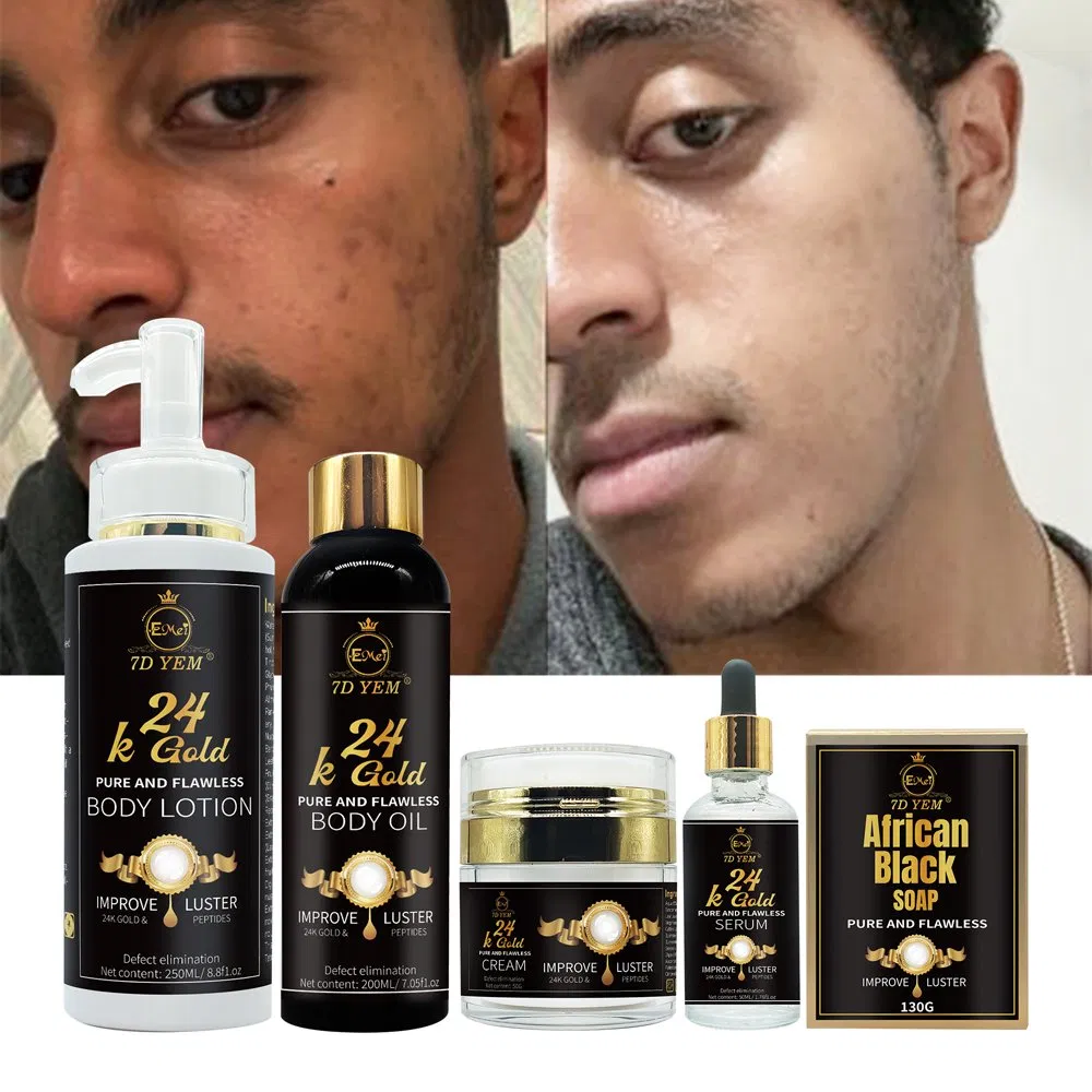 Best Skin Glowing Skin Lightening Brightening Sets Hot Selling African Skin People Skin Whitening Kits