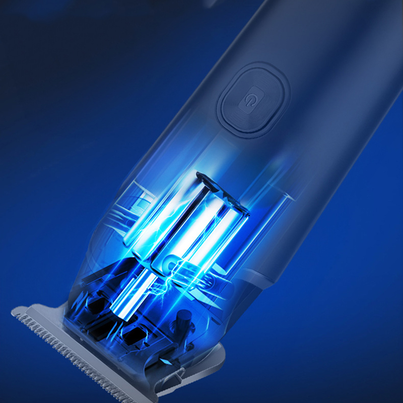 New LCD Digital Display Men's Hair Clippers Salon Carving Electric Push Clippers