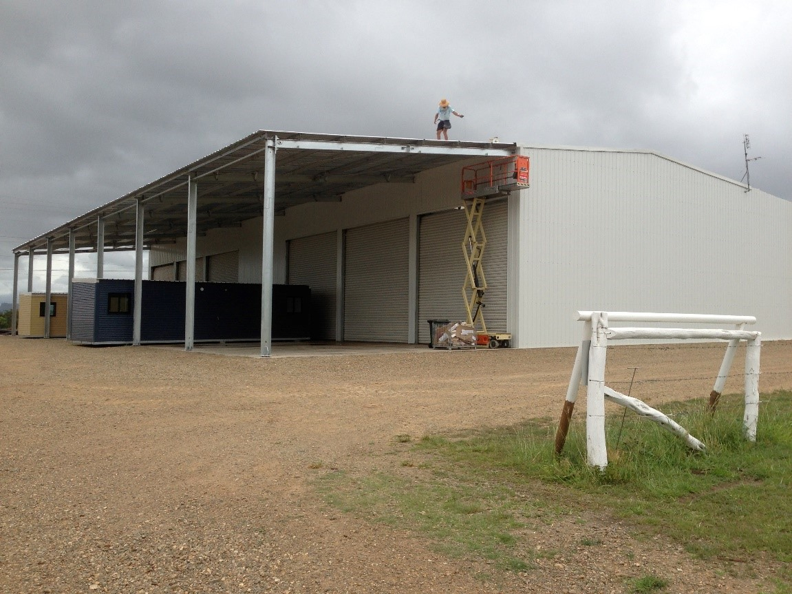 Pre-Engineer Steel Structure Office/Store/Shop House