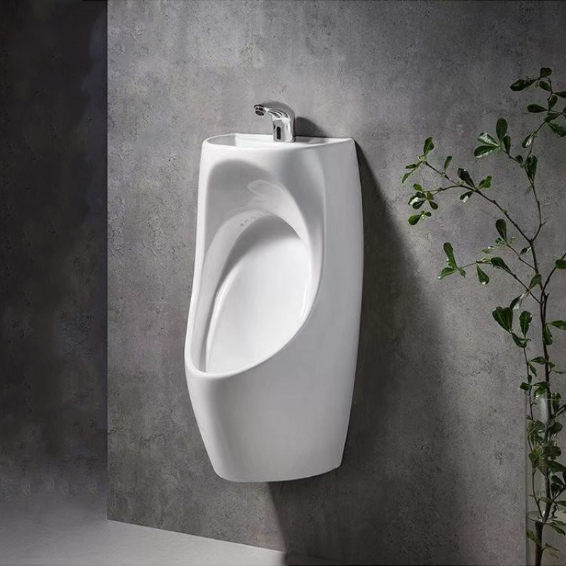 Premium Wholesale Bathroom Sanitary Ware Wall Hung Ceramic Sensor Urinal for Adult