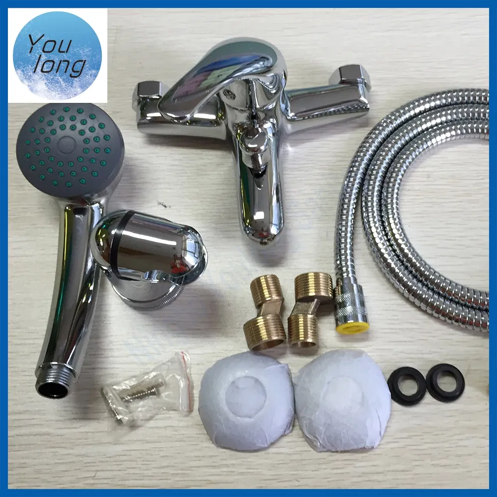 Wall Mount Bathroom Bath Mixer Taps Shower Bathtub Faucet