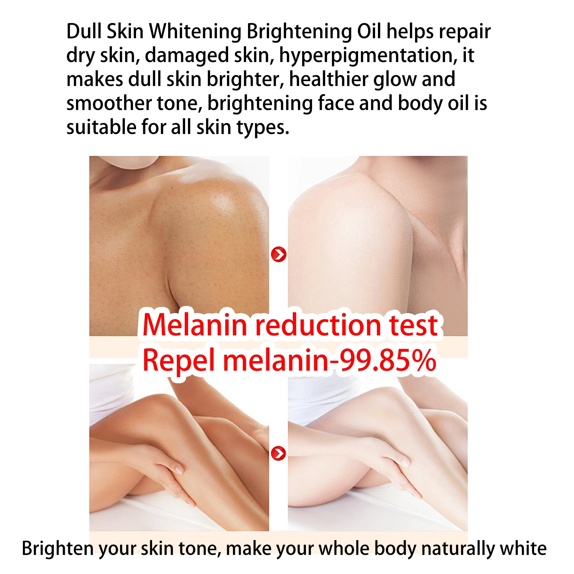 Dr. Davey Dark Skin Whitening Glowing Oil 1000ml
