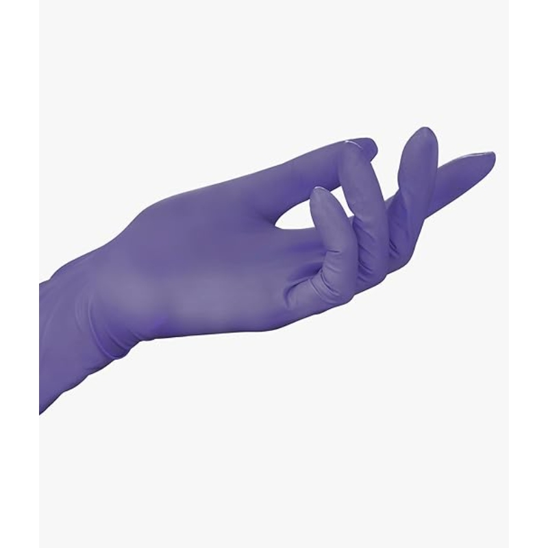 Purple Nitrile Gloves Powder Free Rubber Free Non-Sterile Protective Gloves