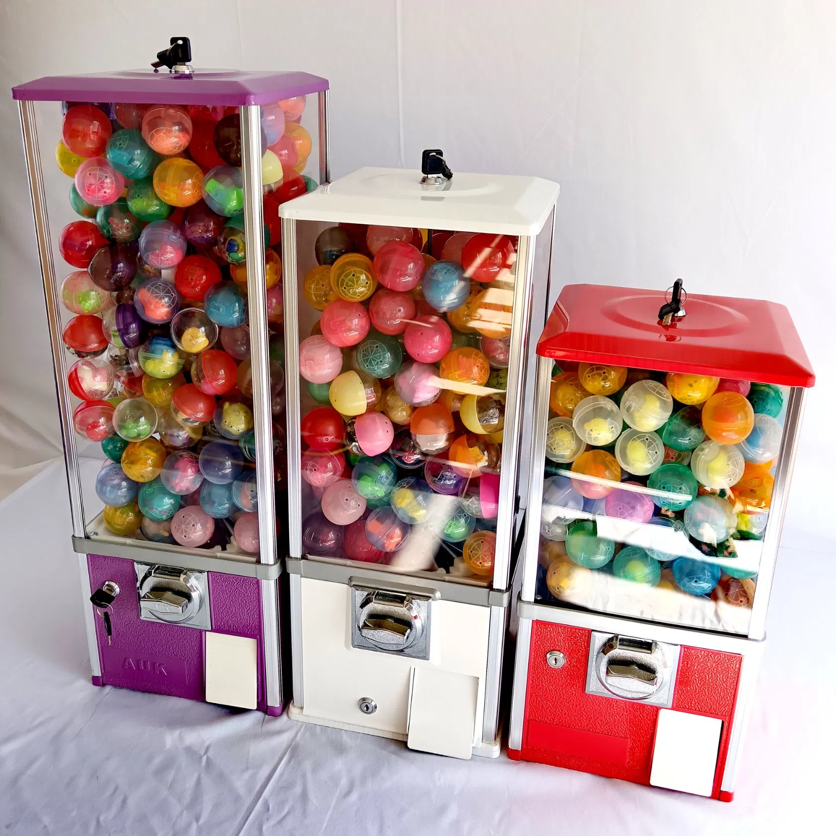 Ak120 Auk Capsuel Toys Vending Machine 20 Inches Tall