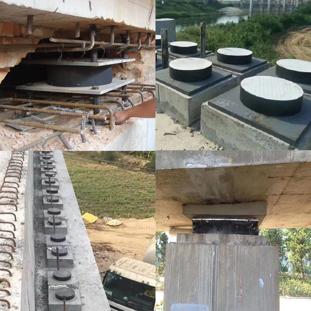Spherical Rubber Bearing Pot Bearing for Bridge Bearing, Highway Bearing, Industrial Bearing Support