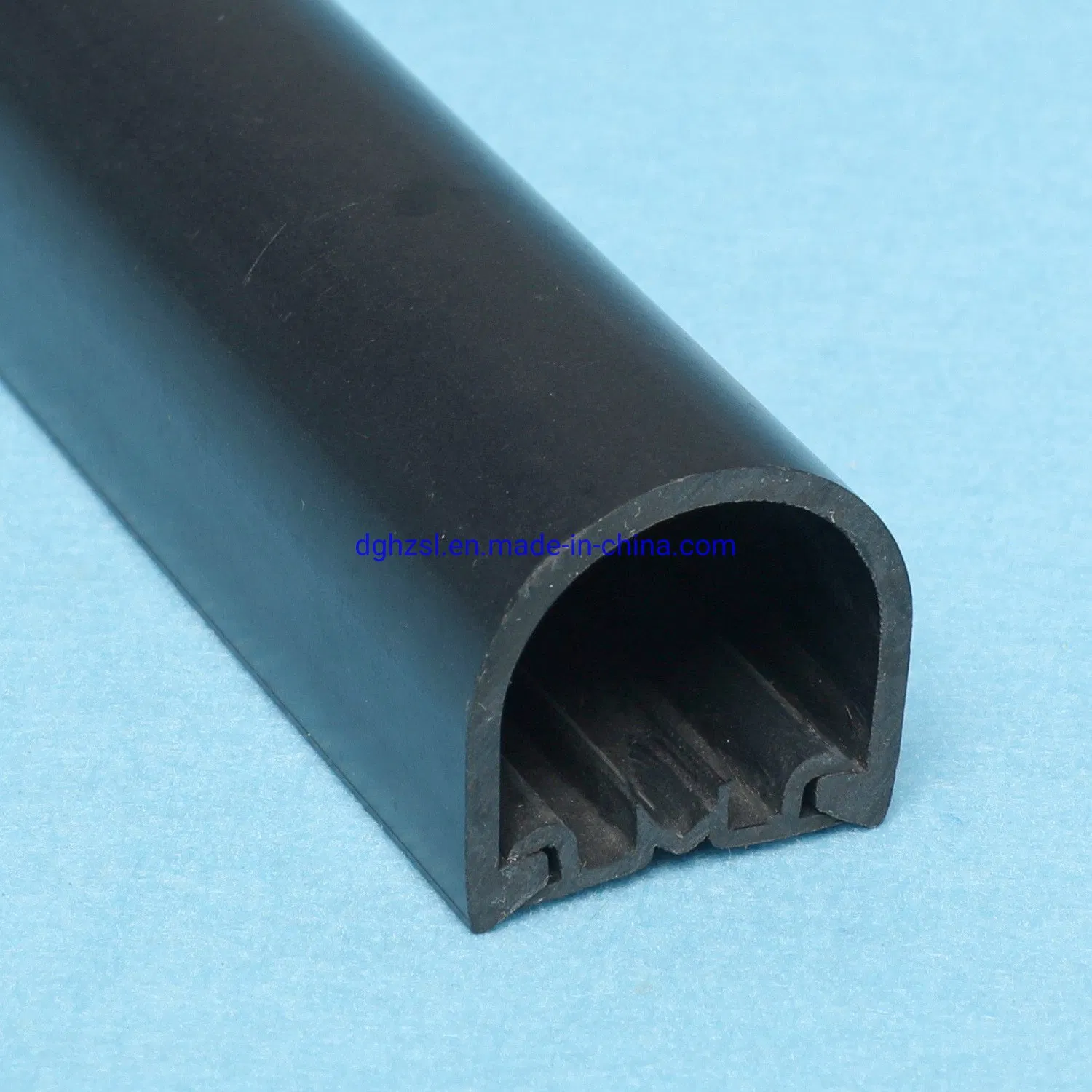 Premium Grey PVC Extrusion Components for Refrigeration Applications