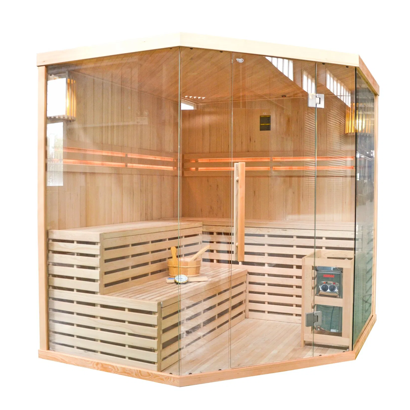 2023 Hot Sales Sauna Infrarouge Lointain Avec Poê Le