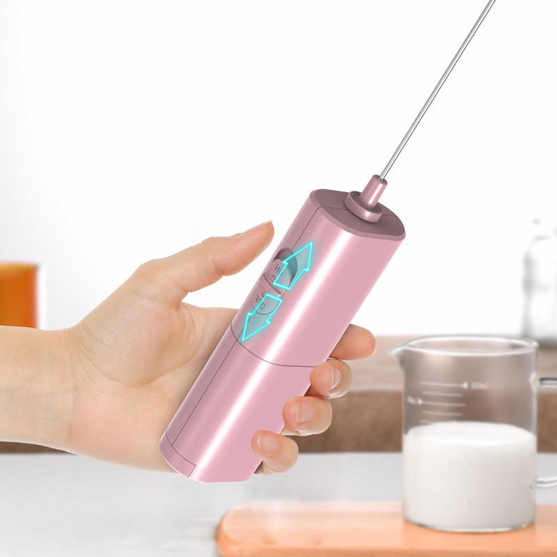 Coffee Milk Foamer Stainless Steel Electric Milk Frother Automatic Coffee Tool