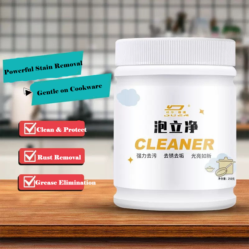 Kitchen Deep Cleaning Cookware Renewal Oxygen Powder Power Foam Heavy Grease Cleaner