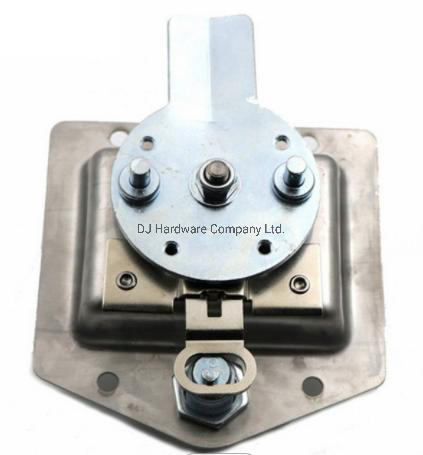 Car Truck Trailer Folding T Recessed Paddle Shape Tool Box Latch Lock
