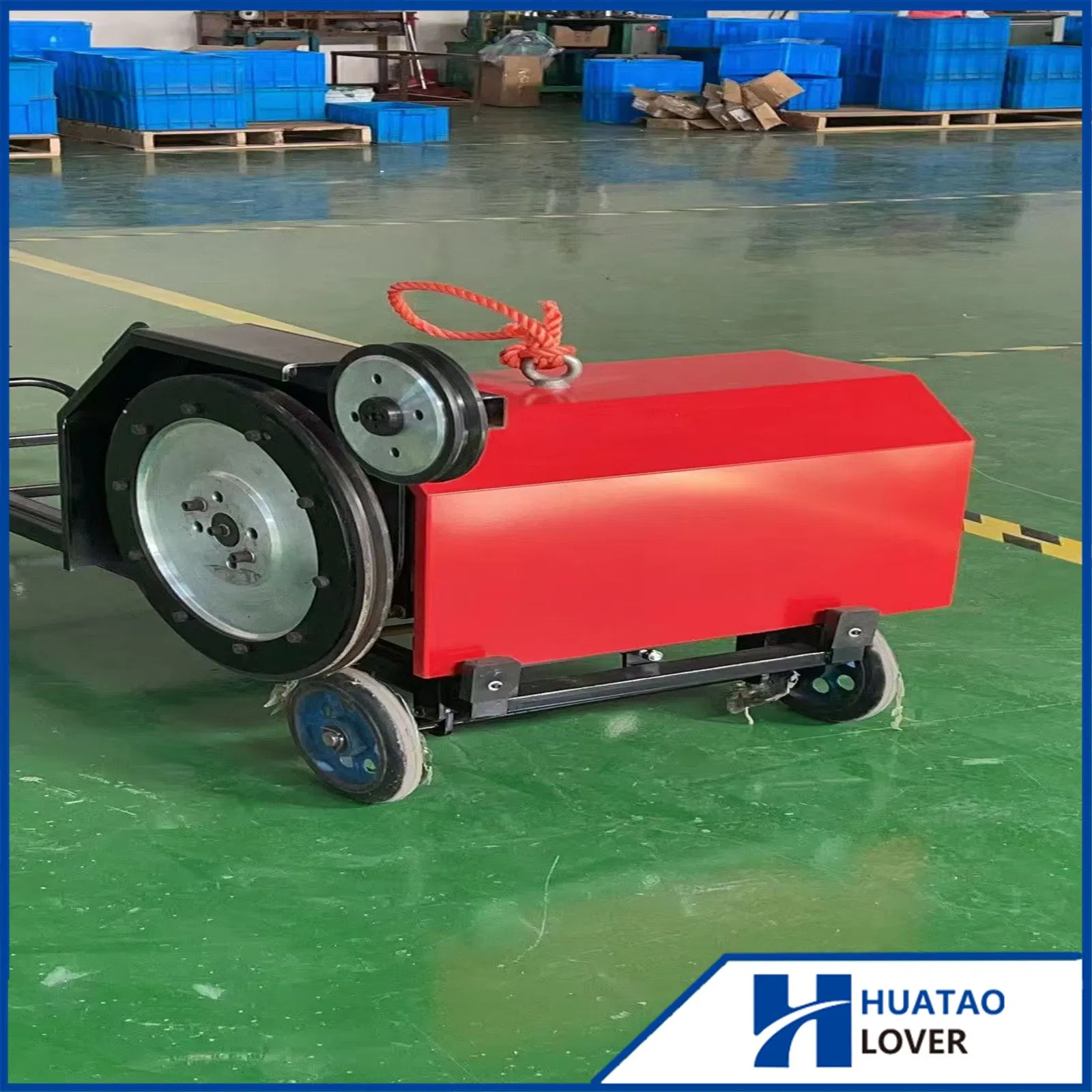 Portable Diamond Wire Saw Cutting Machine for Construction Sites