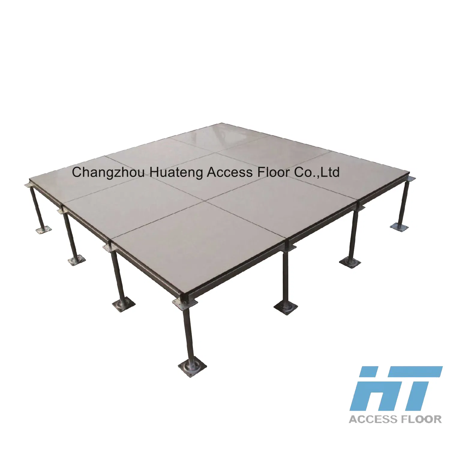 Popular Customized Good Wear Resistance Performance Ceramic Raised Slip-Resistant Chemical Resistant Flooring Used for Telecommunication Room