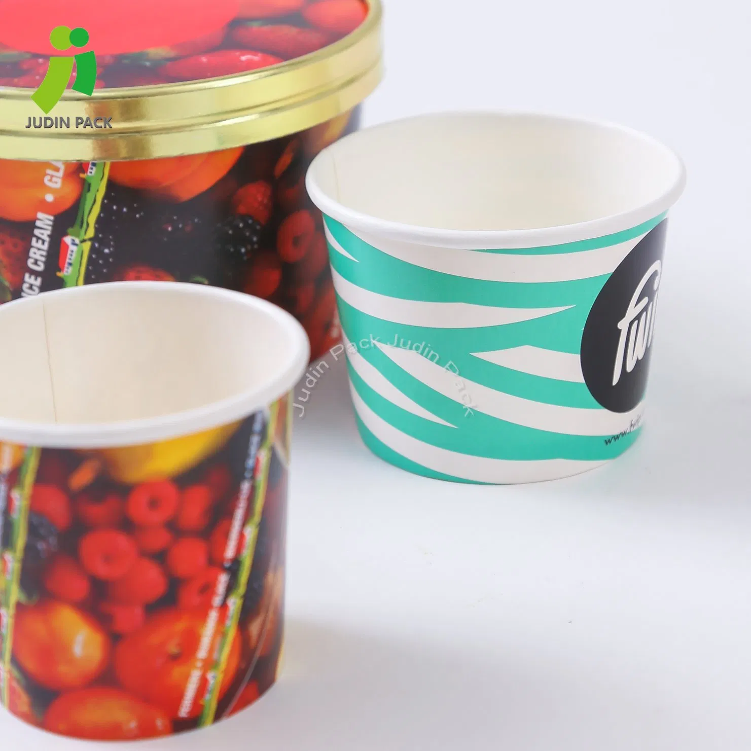 Frozen Yogurt Paper Cups Ice Cream Cup