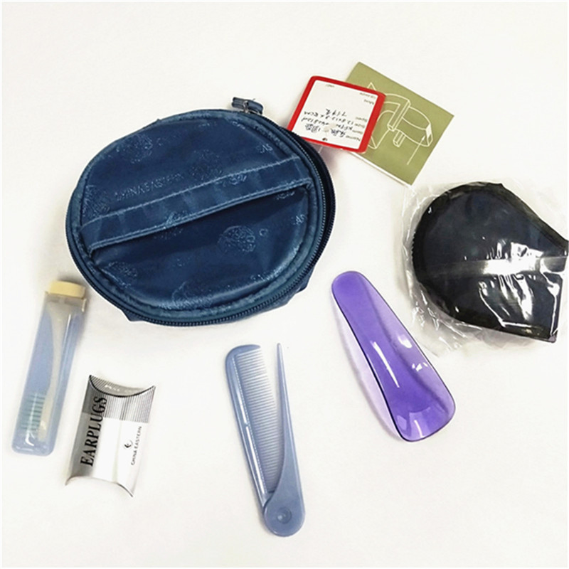 Amenity Kit Airline Amenities Set Cosmetic Brush Kit Travel Bar Kit