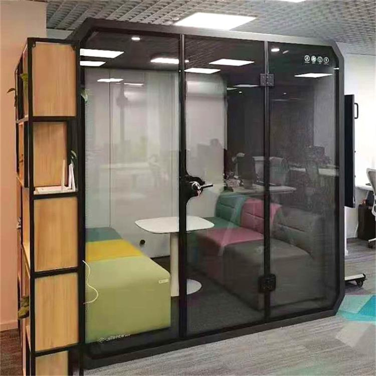 Movable 35dB Soundproof Office Phone Pods Acoustic Call Booth Silence Pod Small Soundproof Office Booth