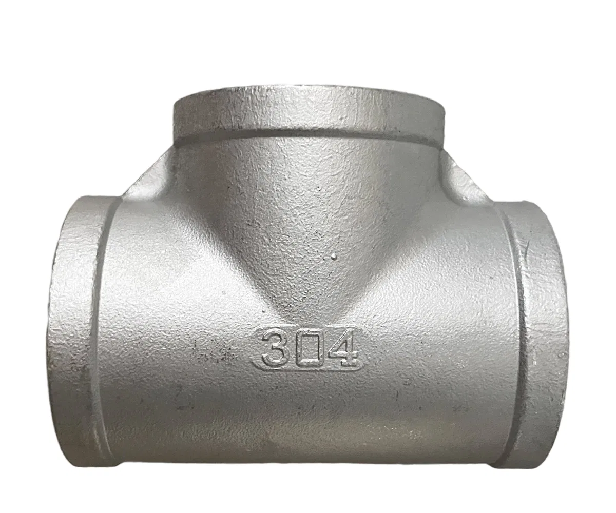 Heavy Duty Threaded Pipe Fittings Tee for Industrial Applications