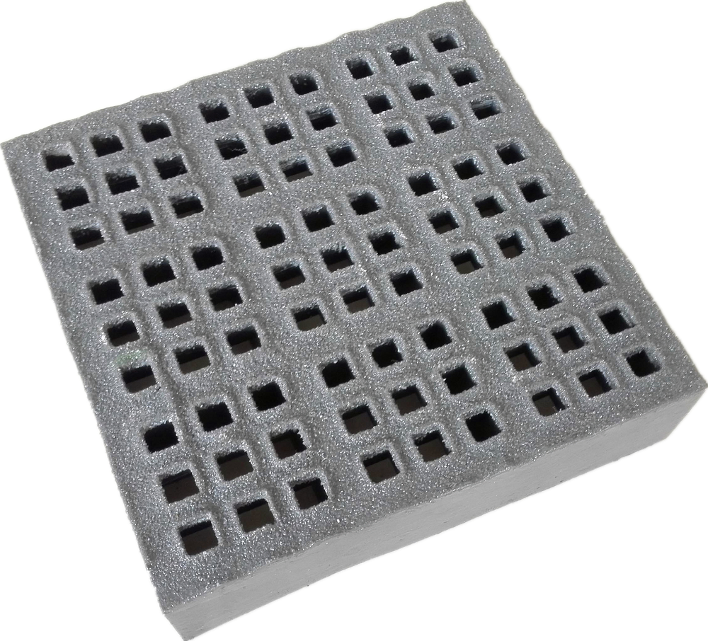 Jetty FRP Micro Mesh Grating with Bare-Foot Friendly Grit Surface for Walkway