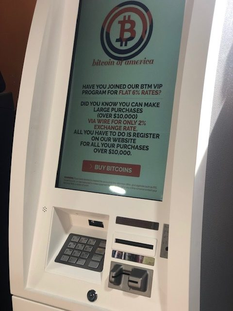 Self-Service Currency Exchange Bitcoin ATM Machine Touch Screen Payment Kiosk