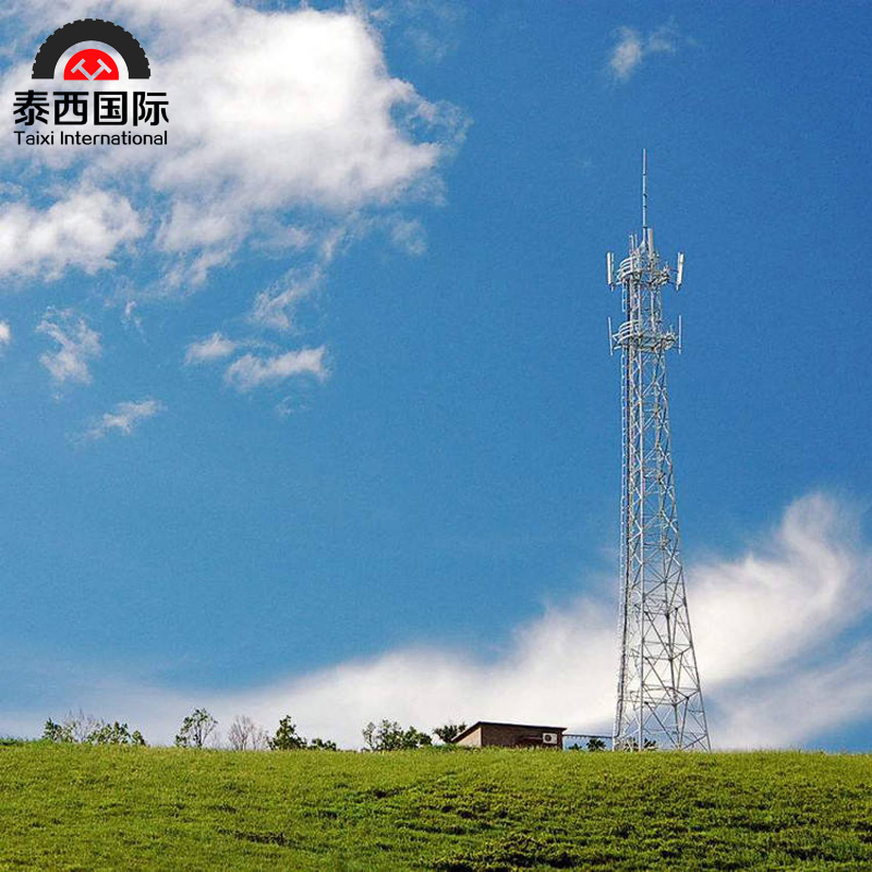 High Quality Certificated Microwave Tower Hot DIP Galvanized Telecommunication Tower