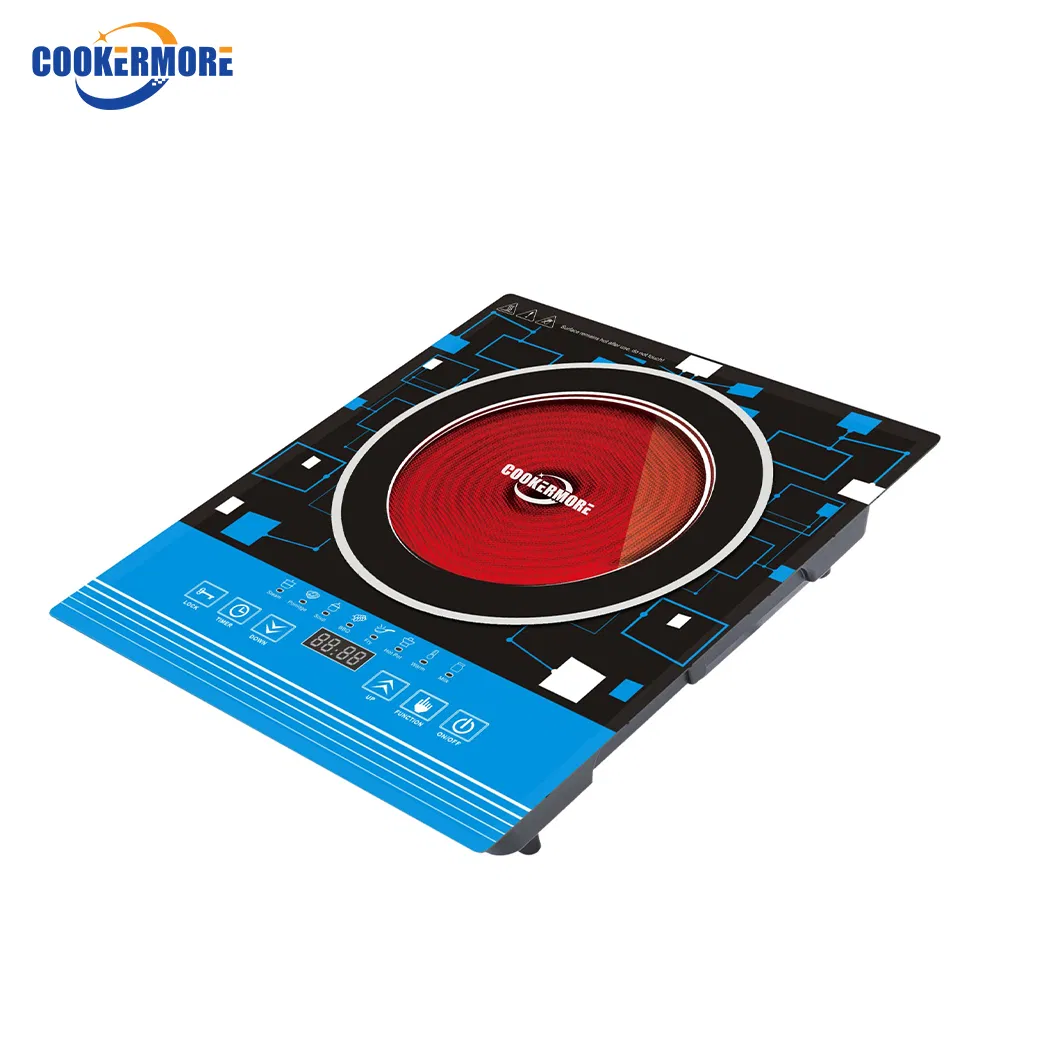 Hot Sale Commercial 2200W Induction Cooktop Slim DC Infrared Cooker
