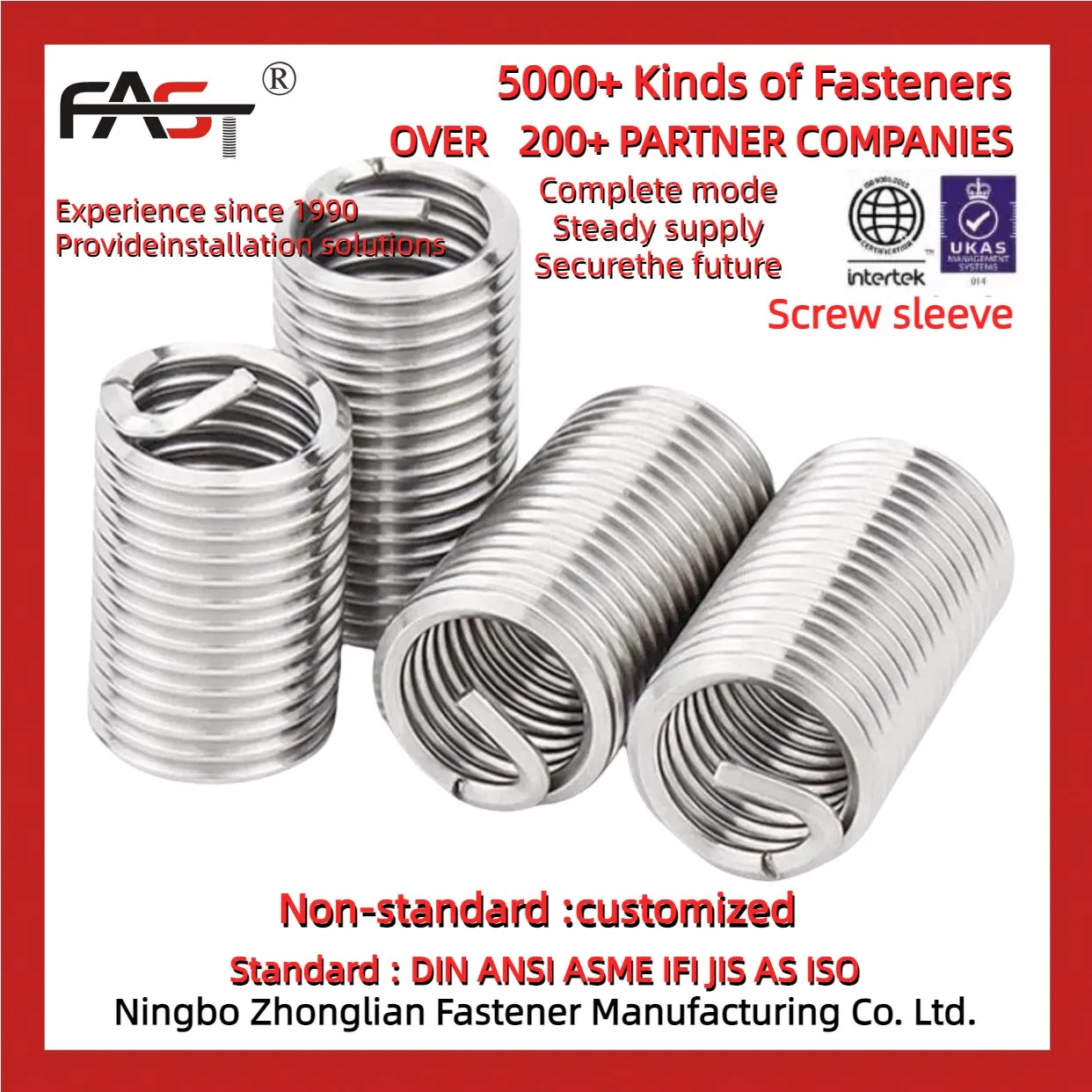 Customizable Screw Sleeve Solutions for Unique Fastening Requirements