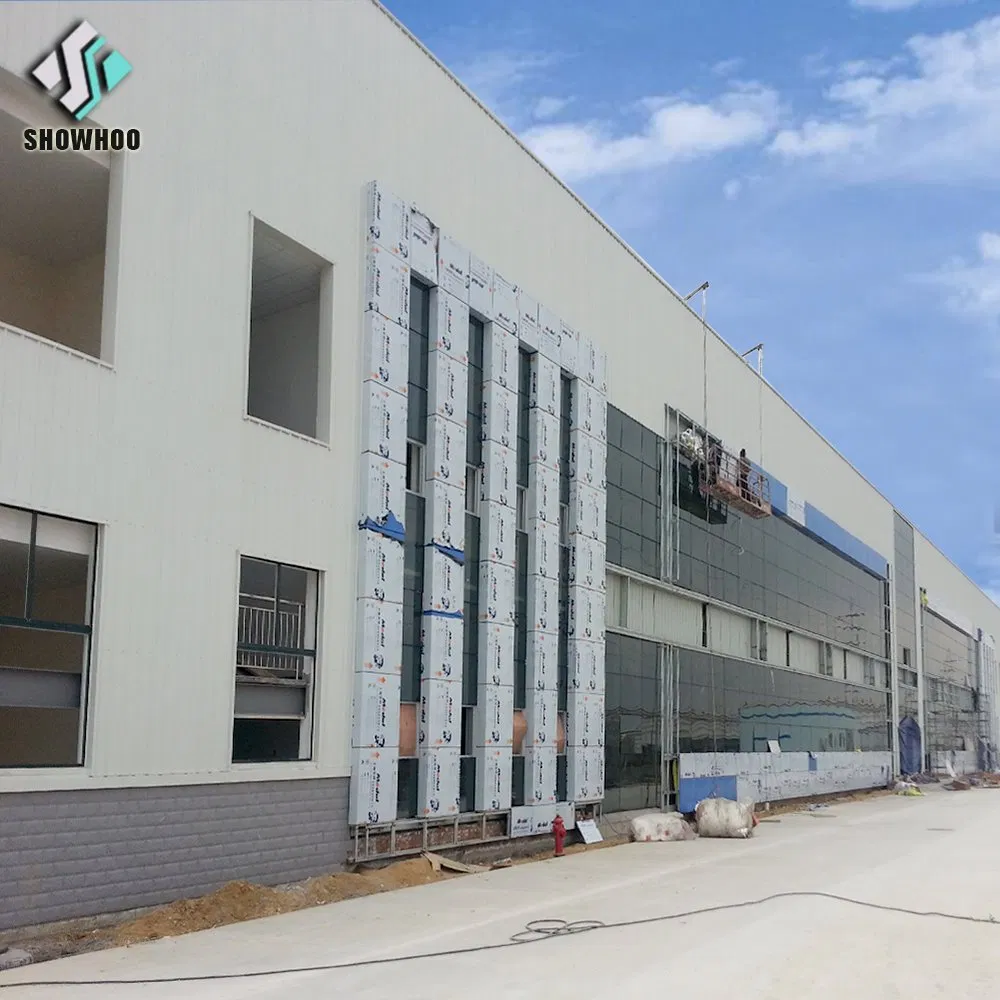Ready Made Two Storey Hangar Warehouse Pre Fabricated Steel Building Galpon