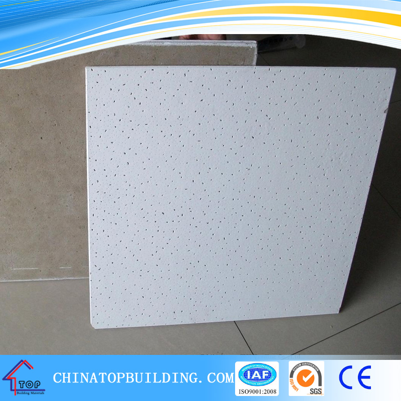 Square Edge Mineral Fiber Ceiling Board