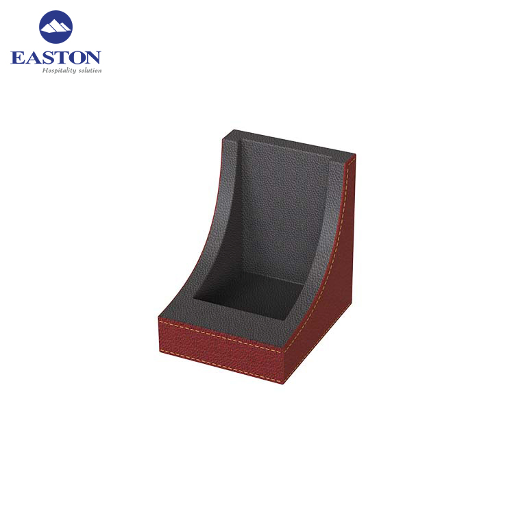 Wholesale Hotel Three Color Combination Leather Tissue Box Holder