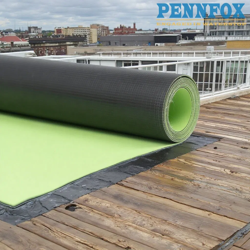 Suitable for Exposed Single-Ply Roof Polyester Reinforced PVC Waterproof Membrane
