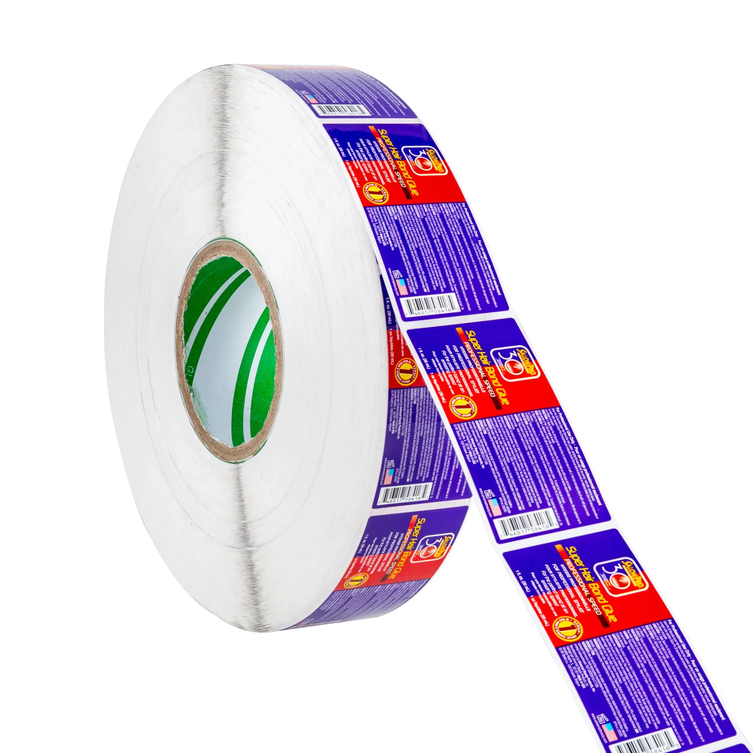 Factory Direct Rolled Self Adhesive Packaging Sticker Label