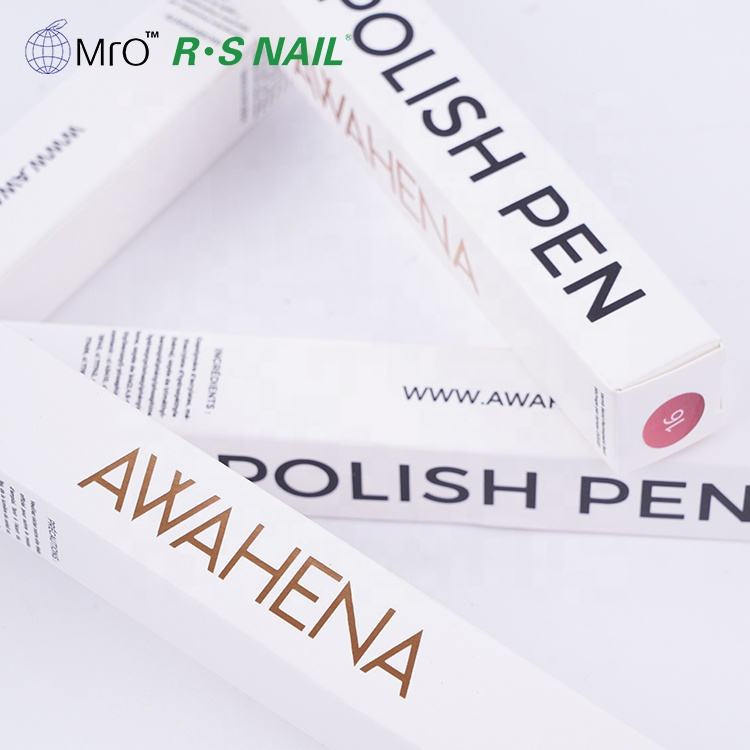 Ransheng Factory Offer Free Samples No Need Base Coat No Need Top Coat One Step Gel Polish Pen