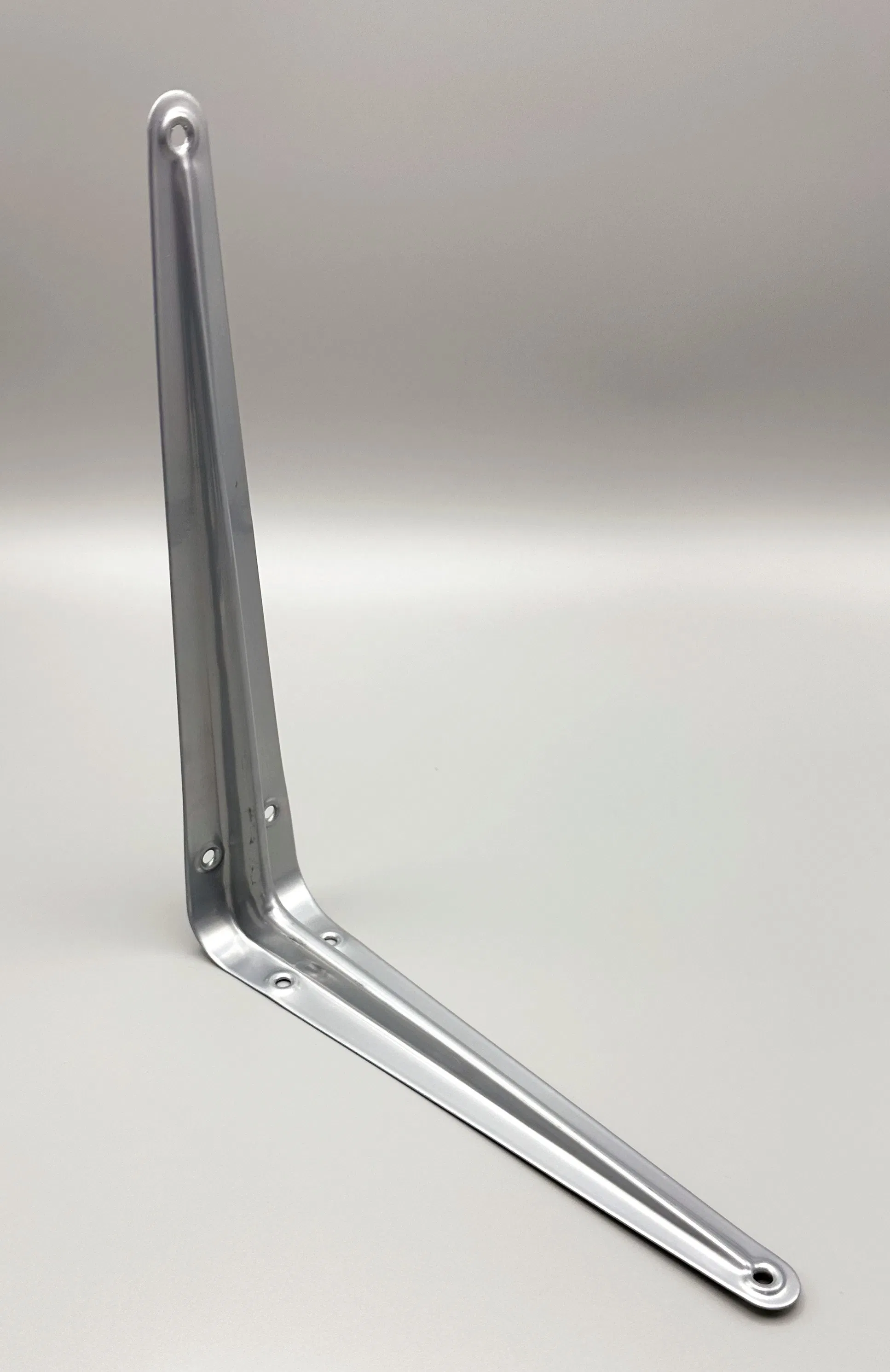 3X4 Inch High Quality Wall Mount Grey Powder Coated Shelf Support Steel Shelf Bracket