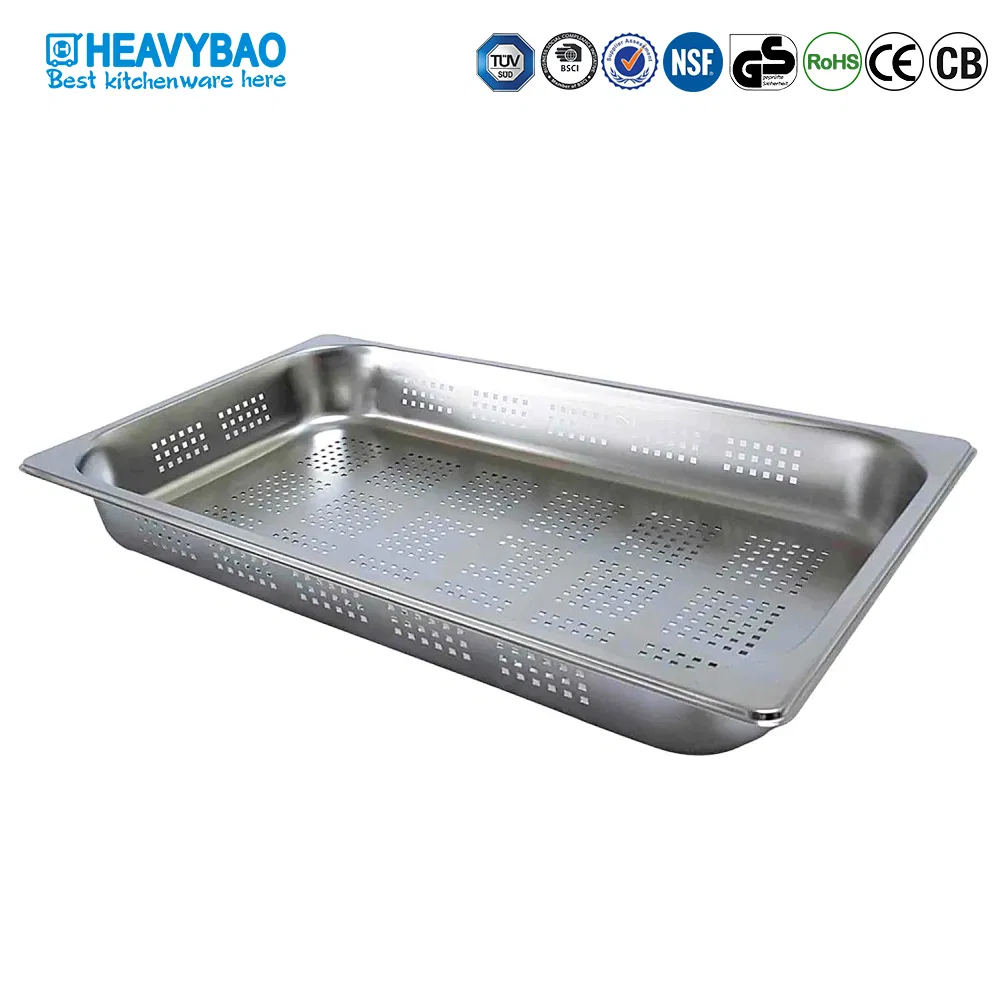 Перфорированный противень GN из нержавеющей стали Heavybao