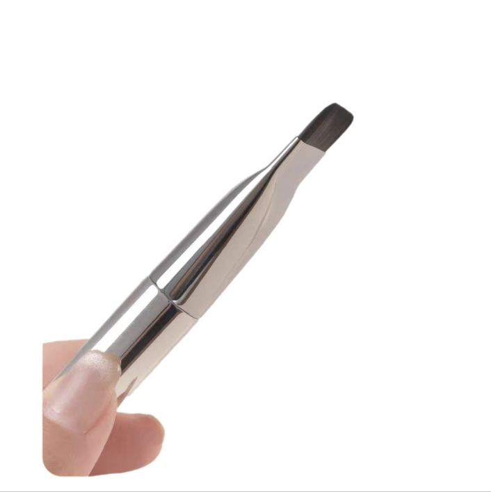Flat Foundation Brush, Non-Absorbent Foundation Brush, Seamless Makeup Mask Brush, Ultra-Thin Concealer Makeup Brush