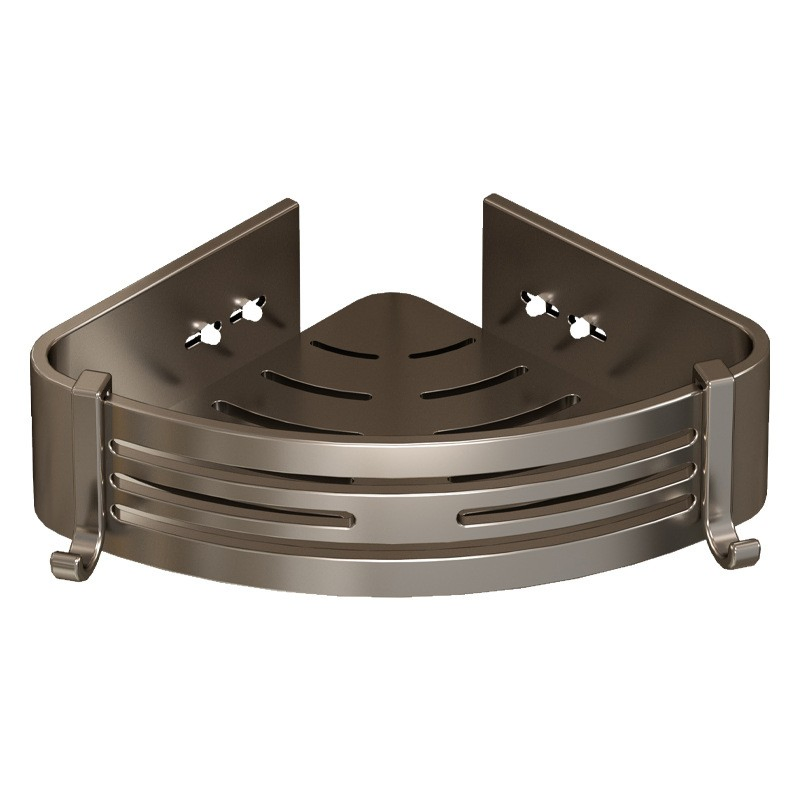 Space-Saving Corner Basket Tripod for Bathroom Essentials Storage