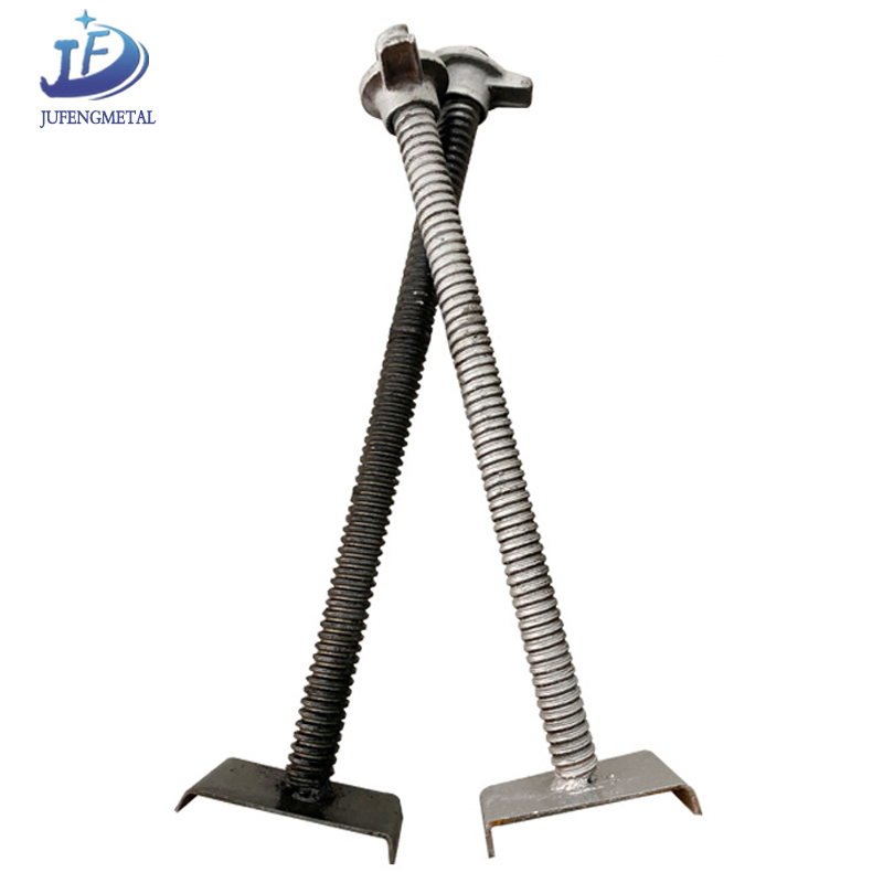 Customized Galvanized Jack U-Type Head Screw Jack Shoring for Frame Ringlock Scaffolding