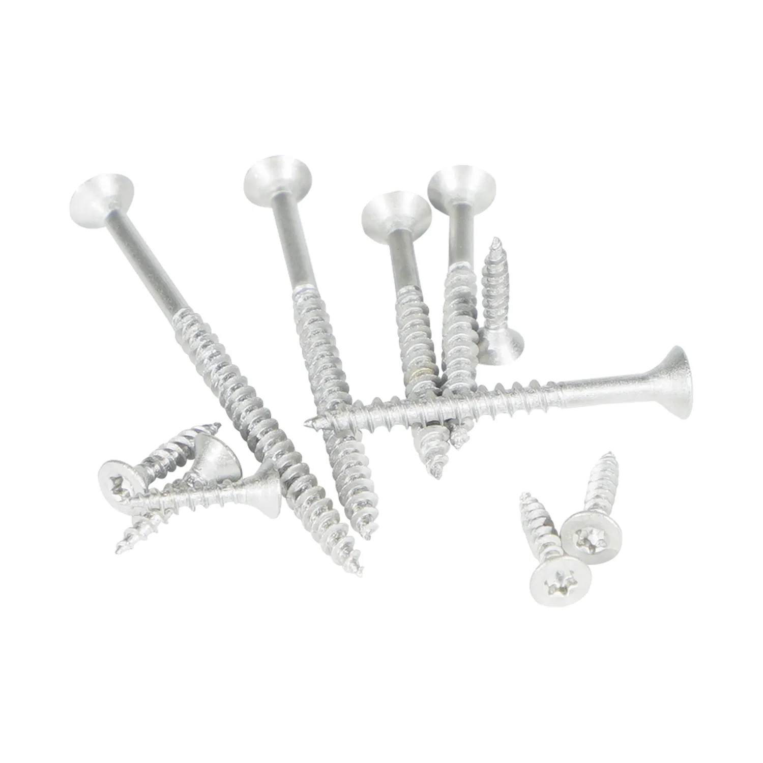 Fasteners Stainless Steel 304/316 Cross Recessed Countersunk Head Self Tapping Self Drilling Screw DIN7504