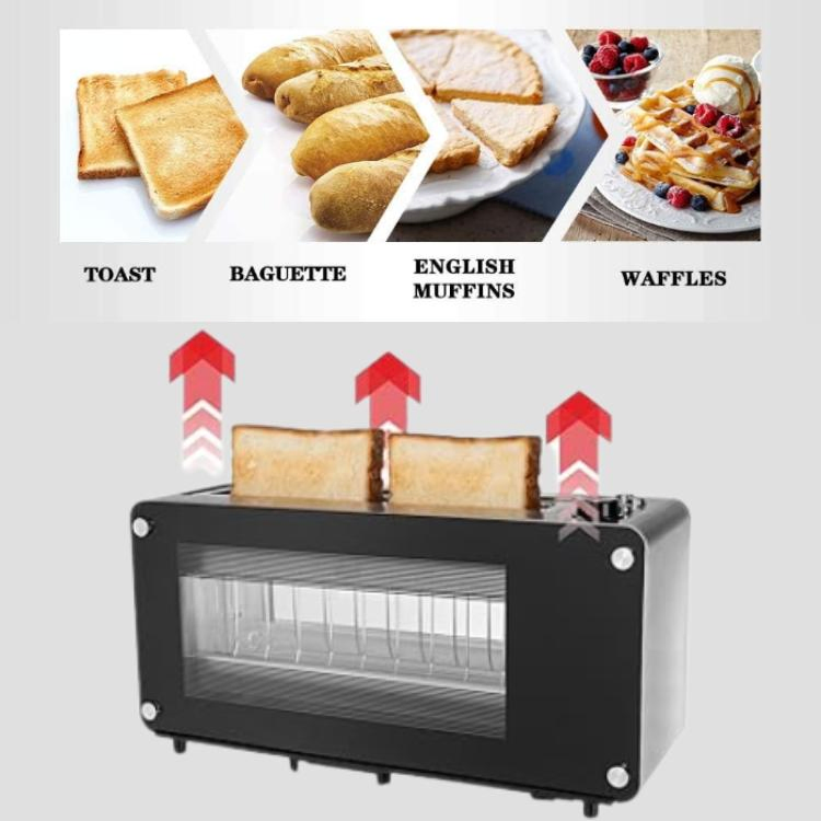 Nice Design Automatic Lifting Rigid Toaster with 2 Slice Easy to Clean for Home Use