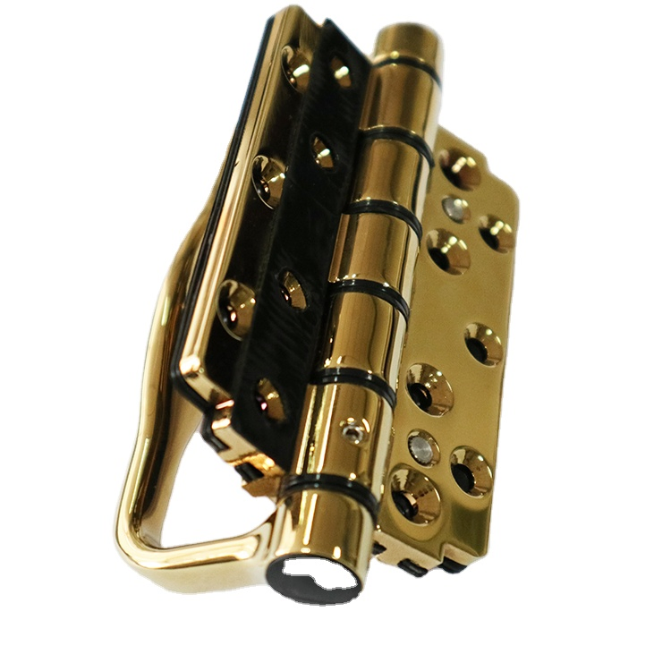 German Folding Door Gold Locking Stainless Steel Hinge for Door and Cabinet