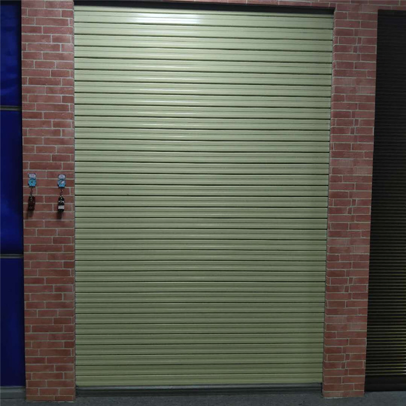High Quality Auto Insulated Steel Fire Rated Roller Shutter Door