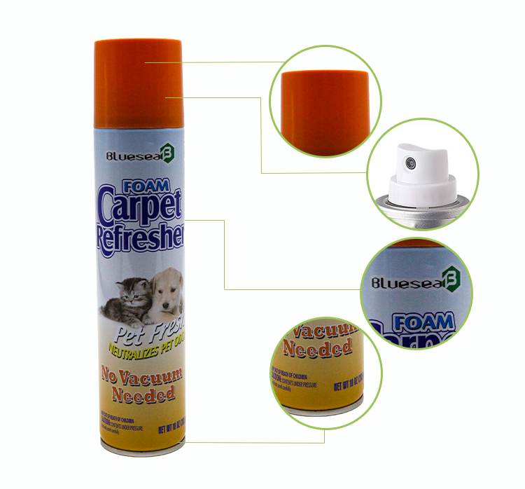 High Quality Products Carpet Cleaner Multi-Purpose Foam Commercial Carpet Cleaner Spray