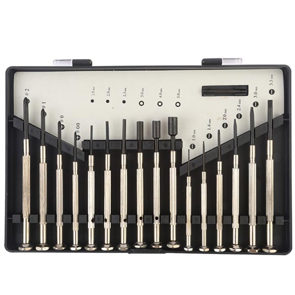 Hand Tool - 11PCS Precision Screwdriver Set (Carbon Steel/CRV)
